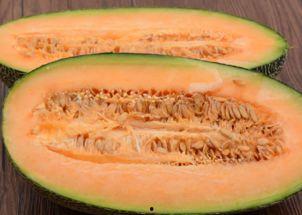 切哈密瓜的籽怎么吃视频