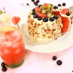 大瓜头吃蛋糕视频大全集,甜蜜瞬间，欢乐无限